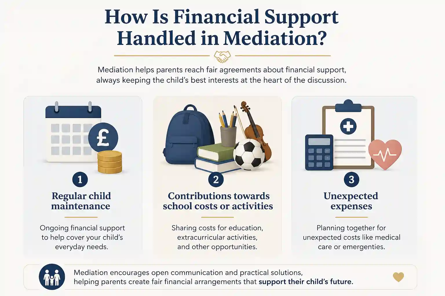How Is Financial Support Handled in Mediation Swindon